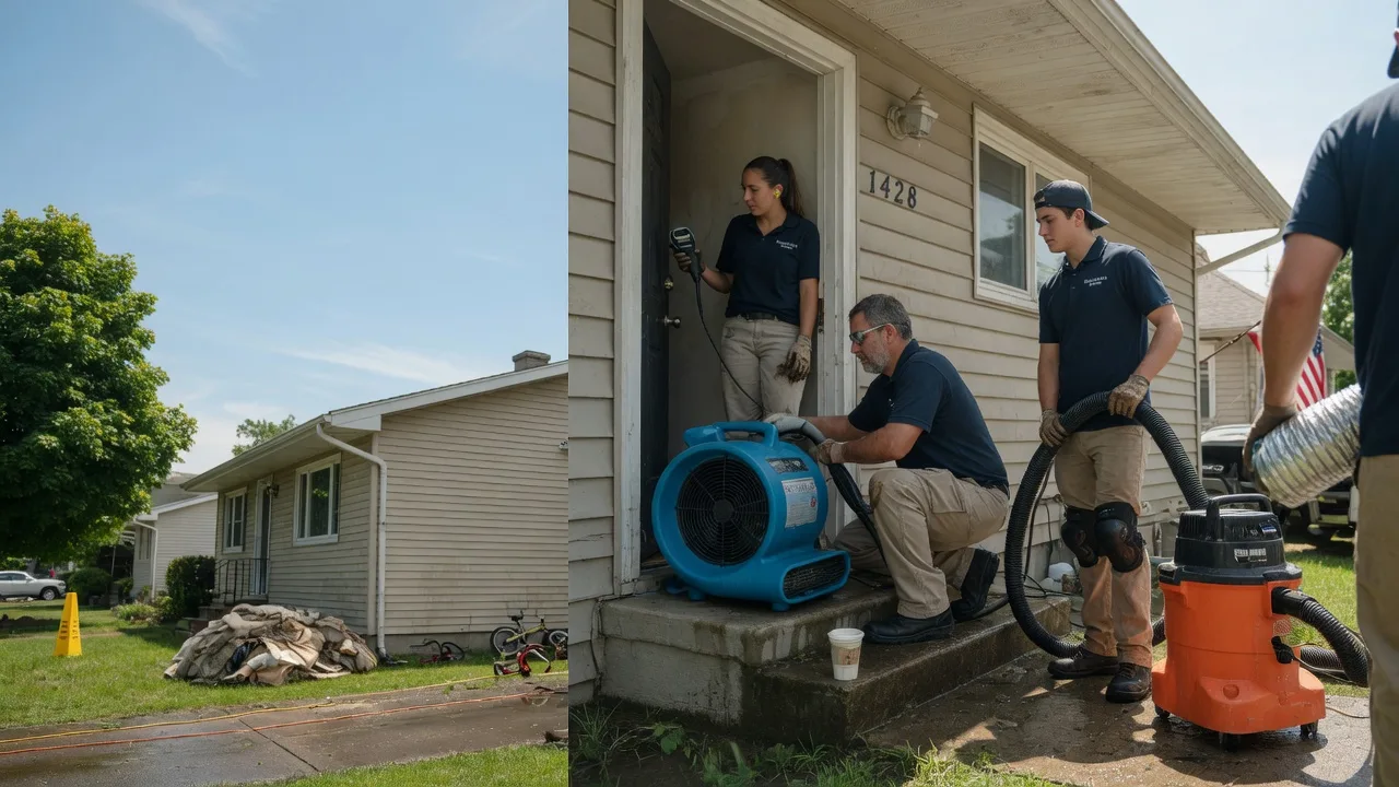 Water Damage Restoration in Carbon Cliff, IL near me